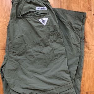 Men’s zip off fishing pants